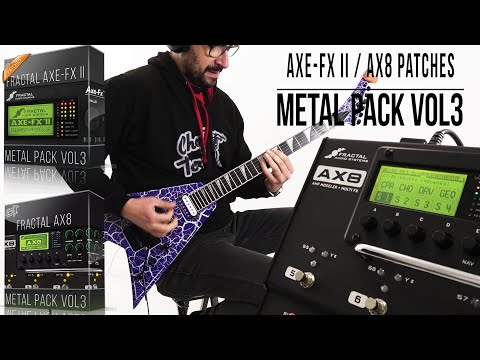Fractal Audio Axe-Fx II / AX8 Patches | Metal Pack vol3 | Playthrough Demo