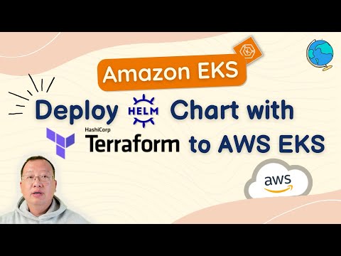 Deploy Helm Chart with Terraform to AWS EKS | terraform helm eks | AWS EKS Tutorial