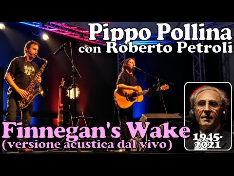 Pippo Pollina: "Finnegan's Wake" dal vivo 2021 (in memoria di Franco Battiato)