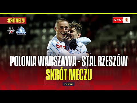 SUMMARY: POLONIA WARSZAWA - STAL RZESZÓW. DISAPPOINTMENT ONCE AGAIN! BETCLIC 1 LIGA