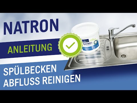 Mit Natron verstopften Abfluss reinigen Anleitung - (von schlechten Gerüchen befreien)