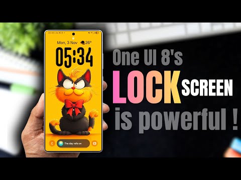 One UI 8's LOCK SCREEN is TOO POWERFUL ! You should know WHAT IS CAN DO !