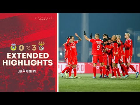 Extended Highlights FC Arouca 0-3 SL Benfica