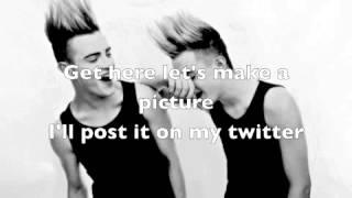 Jedward - A Girl Like You (lyrics on screen)
