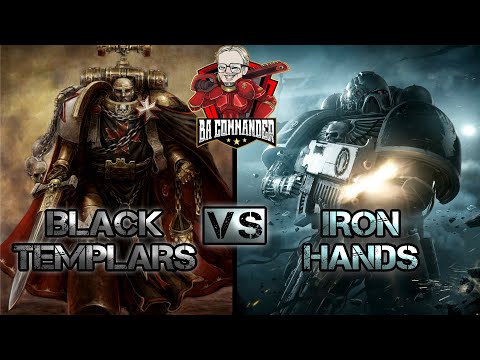 Black Templars vs Iron Hands - Arks of Omen!