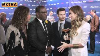 At the 'Idol' Top 13 Party! Judge Jennifer Lopez Explains Recent Tears