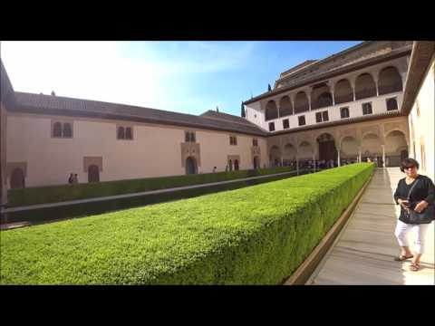 Palacios Nazaries, The Alhambra in Granada, Spain (1/2)