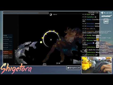 Cookiezi | KikuoHana - Nobore! Susume! [Expert] +HDDT 97.30% 1256/1833x 1miss | Liveplay w/Chat!