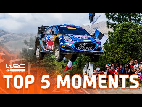 Top 5 Moments | WRC Rally Italia Sardegna 2023