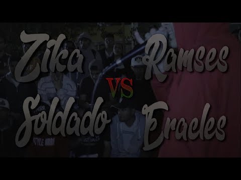 Zika vs Ramses vs Soldado vs Eracles - Audición Sangre Inca - 2017 - Raptonda