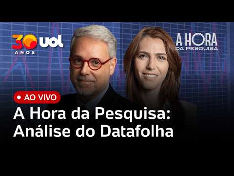 Datafolha ao vivo: Análise dos resultados com Thaís Bilenky e José Roberto de Toledo