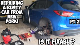 Diagnosing an Extremely Loud Sound Coming from this MAZDA CX5 - Part 2