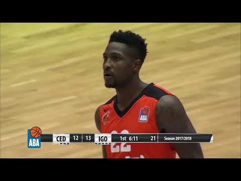 ABA Liga 2017/18, Round 3 match: Cedevita - Igokea (8.10.2017)