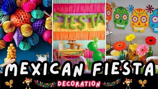 Festive DIY Party Mexican Fiesta Decoration Ideas 2026 - Perfect for Your Fiesta Theme!