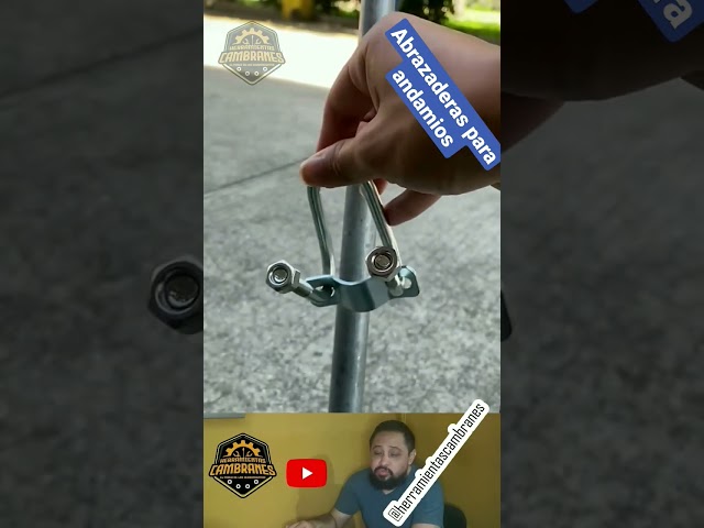 Vídeo relacionado con 60 piezas de fijación de malla rígida en la pared, 7 mm de fijación para tubo en U, abrazaderas de sujeción inoxidable clips cable monotrou para tuberías cables de malla metálica de tubería fija