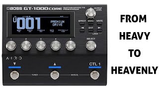 Video thumbnail for Boss GT-1000CORE Demo (From Heavy to Heavenly?!) - First Look by Premier Guitar