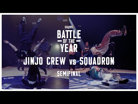 Jinjo Crew vs Squadron | Semifinal | SNIPES Battle Of The Year 2021
