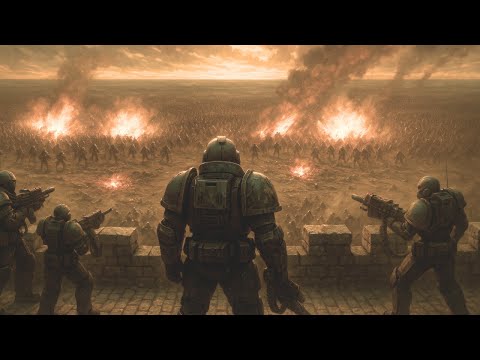 10,000,000 Zombie ATTACK Sanctuary Fortress DEFENDED by Space Marines - Epic Battle Simulator 2