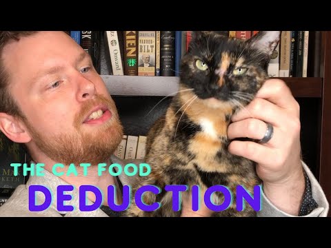 Crazy Weird Tax Deduction Episode 2 - THE CAT FOOD DEDUCTION