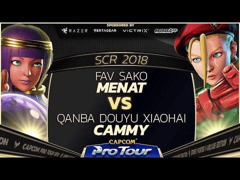 FAV Sako Menat vs Qanba Douyu XiaoHai Cammy  SCR 2018 Grand Finals  CPT 2018