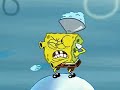 Spongebob Shoots Patrick With Snowballs