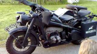 Zundapp KS750 with sidecar
