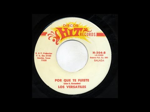 Los Versatiles - Por Que Te Fuiste - Hit h-504-b