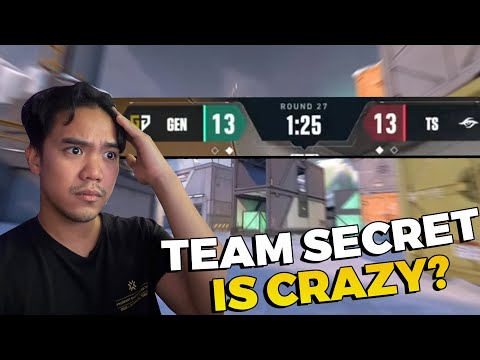 TEAM SECRET'S new roster is actually crazy...