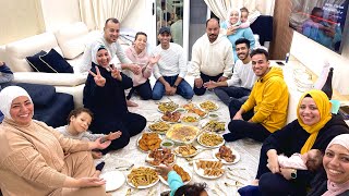 اول عزومه لاهلي بعد الجواز????♥️