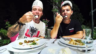Endless ALBANIAN FOOD & WINE!! Alepta Winery & Castle Park Hotel Dinner | Berat, Albania