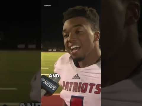 East View (TX) player Apollos Hester with a motivational speech for the AGES 🙌 #shorts