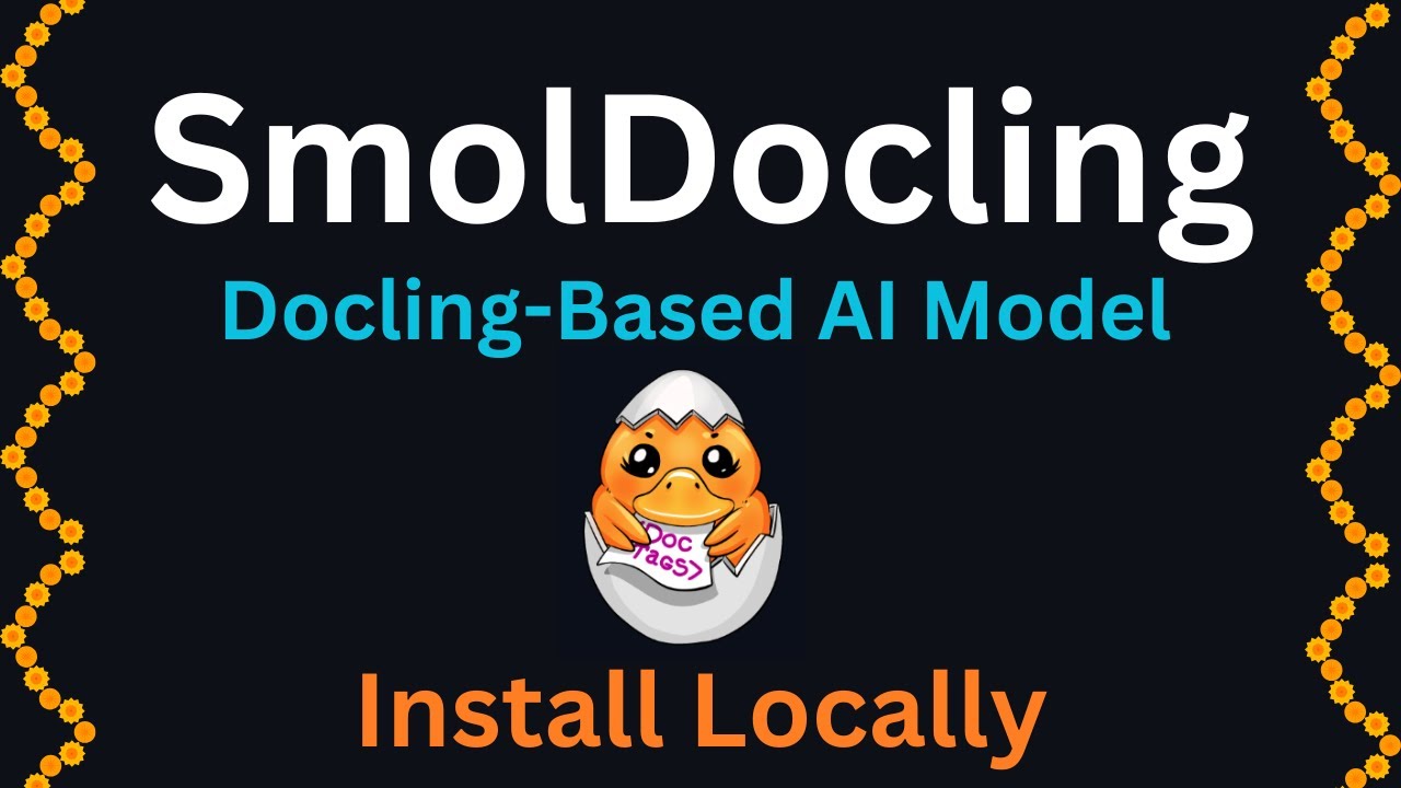 Install SmolDocling-256M Locally: Docling-Based AI Model