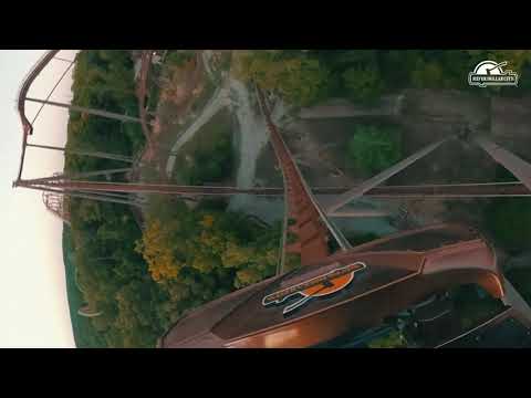 Wildfire - Front Seat POV at sunset - Silver Dollar City