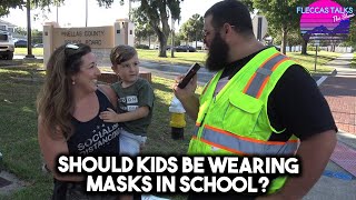 SHOULD KIDS BE FORCED TO WEAR MASKS IN SCHOOL? | FLORIDA PARENTS PROTEST