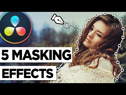 5 Creative MASKING Effects You MUST KNOW for Davinci Resolve