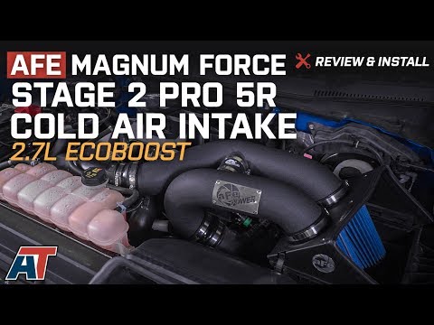 2015-2017 F150 AFE Magnum Force Stage 2 Pro 5R Cold Air Intake 2.7L EcoBoost Review & Install