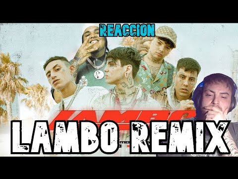 (REACCIÓN) LAMBO Remix - C.R.O, Duki, Chucky 73, We$t Dubai, Moonkey