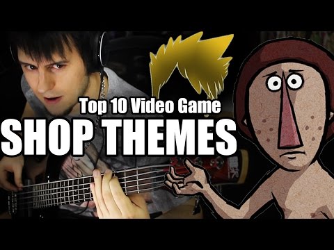 Top 10 Video Game Shop Themes - Guitar Medley (FamilyJules)