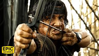 Download lagu Rambo Tears Through an Army | Best Scenes mp3