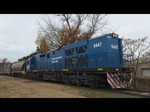 [8K] Tren de tolvas graneras de NCA con destino a General Deheza pasando por Marcos Juárez!!!!!!