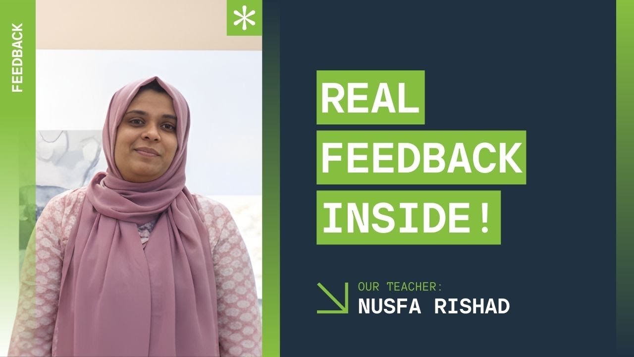 Teacher testimonial video