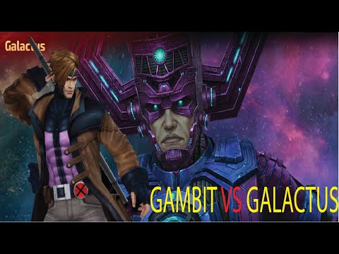 GAMBIT VS GALACTUS | GAMBIT GBR | MARVEL FUTURE FIGHT