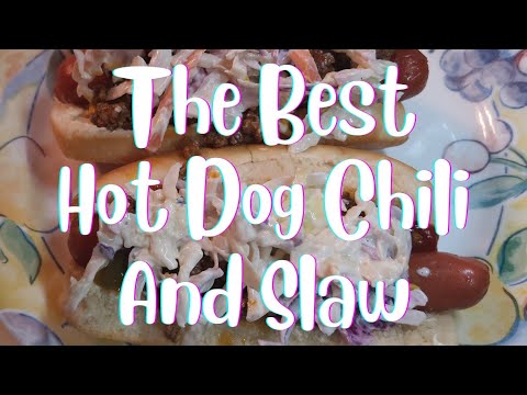 The Best Hot Dog Chili and Slaw Recipes