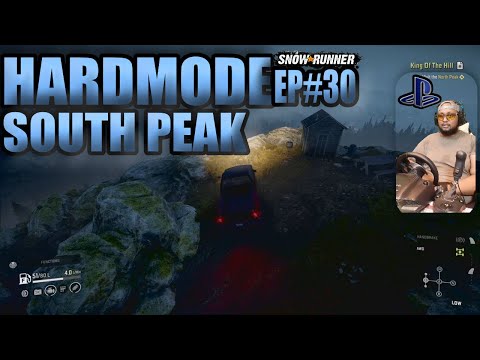 SnowRunner Hard Mode EP#30-SOUTH PEAK