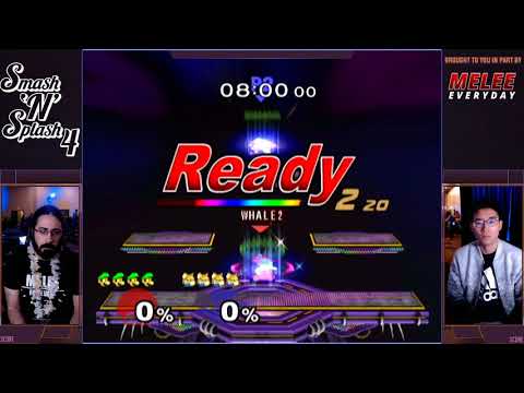 Smash'N'Splash 4 PHASE 2 POOLS - Blahguy (Luigi) vs PRZ (Fox)
