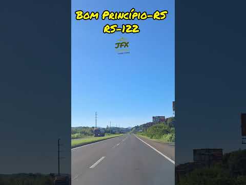 RS-122 em Bom Princípio-RS #bomprincipio #rs122 #riocai #shorts #rodovias #viagem