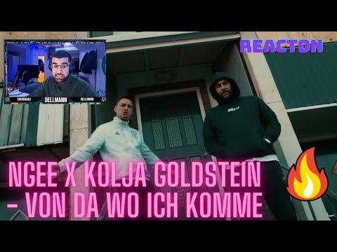 Autotune Hook krass !!!!! NGEE x KOLJA GOLDSTEIN - VON DA WO ICH KOMME (Reaction)