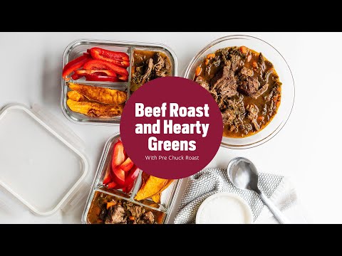Beef Roast with Hearty Greens