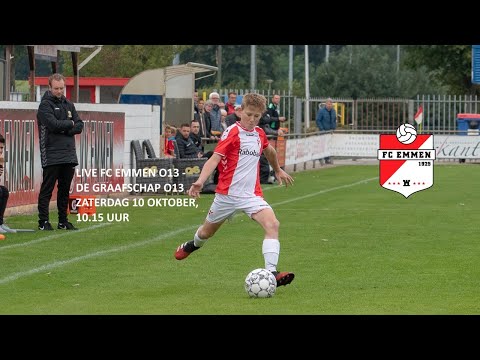 Live FC Emmen O13 - De Graafschap O13, 10 oktober 2020