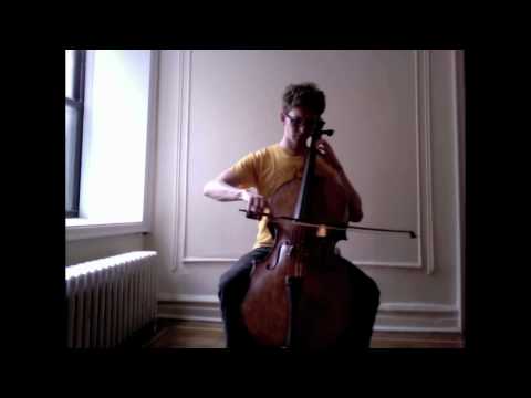 POPPER PROJECT #18: Joshua Roman plays Etude no. 18 for cello by David Popper